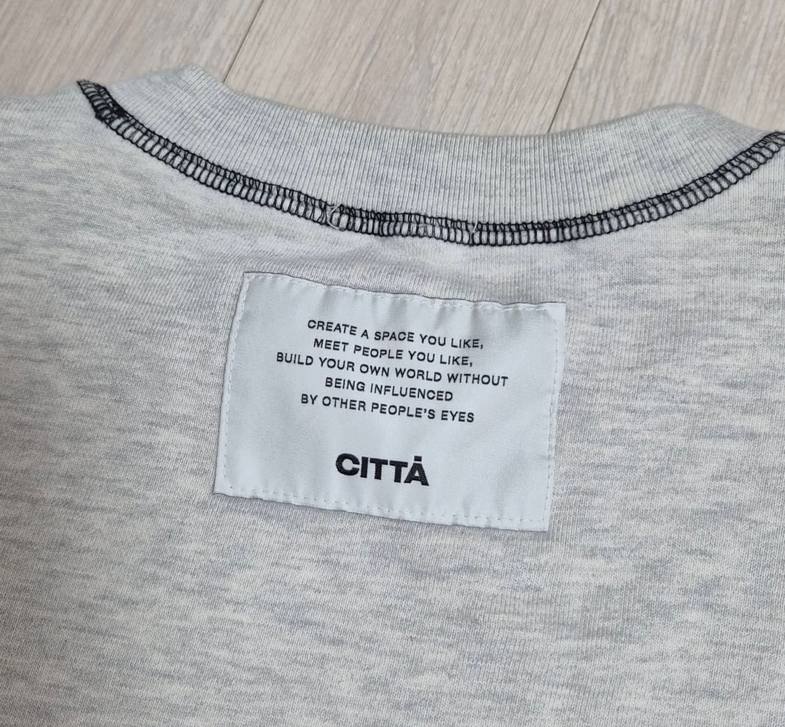 Citta 씨타 스티치 맨투맨 상품이미지3