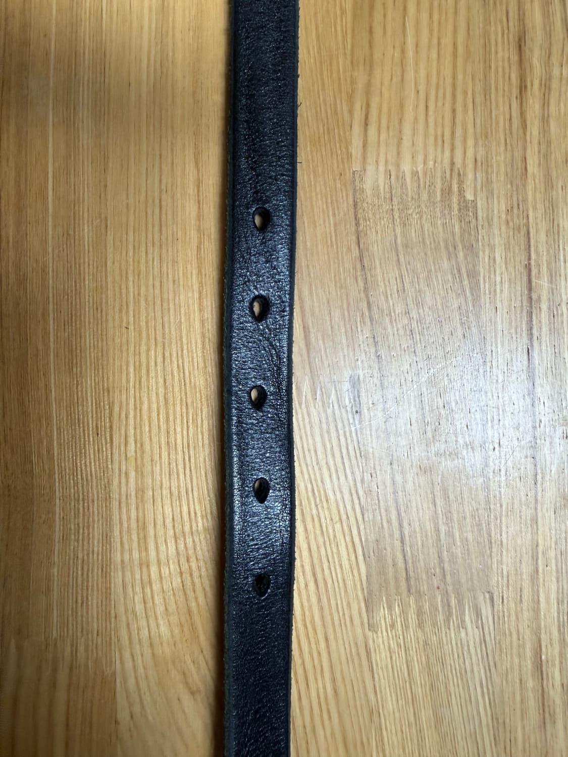 [25.12월 크림 구입] 아워레가시 웨스턴 가죽 벨트 블랙 90 상품이미지4