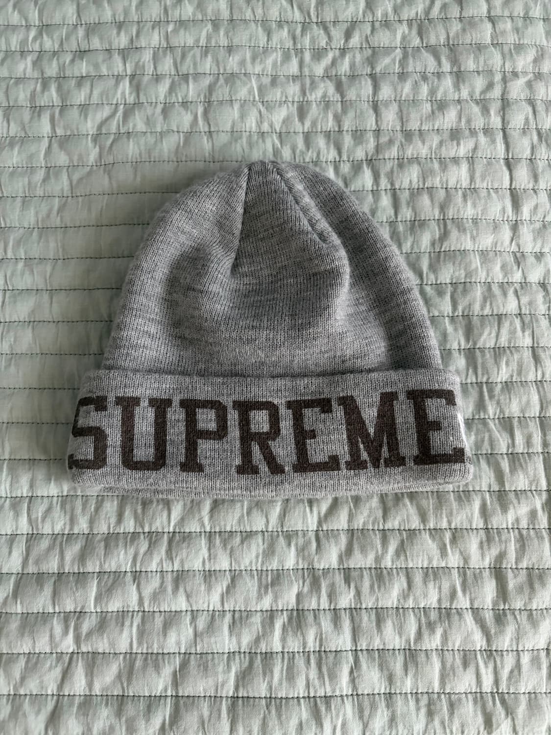 슈프림 뉴에라 바시티 비니 그레이 상품이미지1