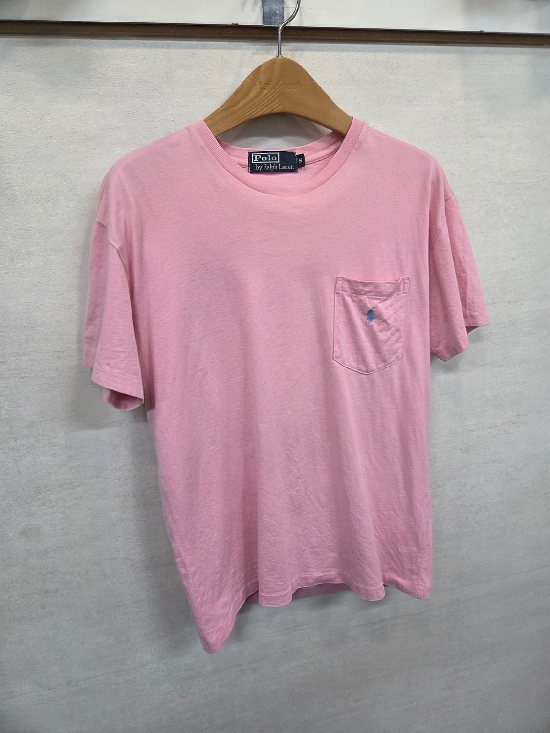 폴로랄프로렌 구형 빈티지 포켓반팔 s 핑크 상품이미지6