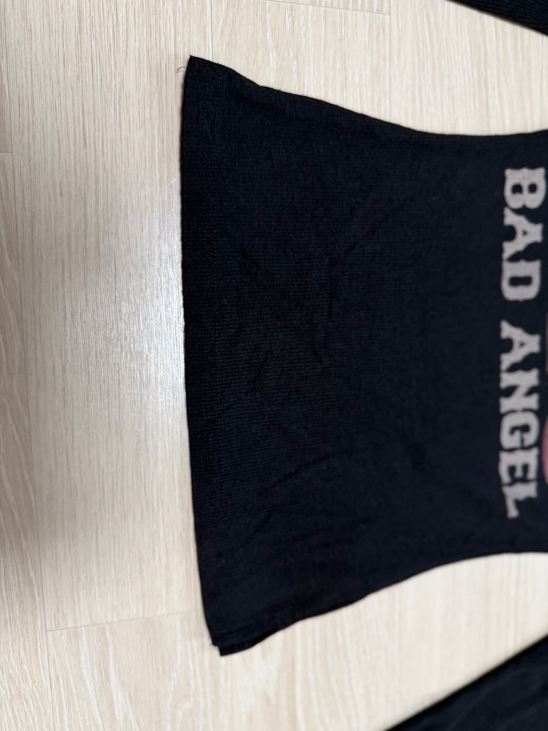 스컬프터 Flag Raglan T-shirt Black 상품이미지4