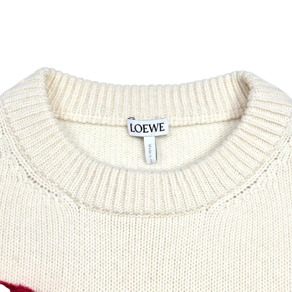 로에베 폼폼 엠브로이더리 니트 상품이미지4