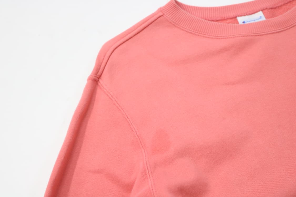 Champion 챔피온 빈티지 C로고 핑크 크루넥 맨투맨 (M) 상품이미지5
