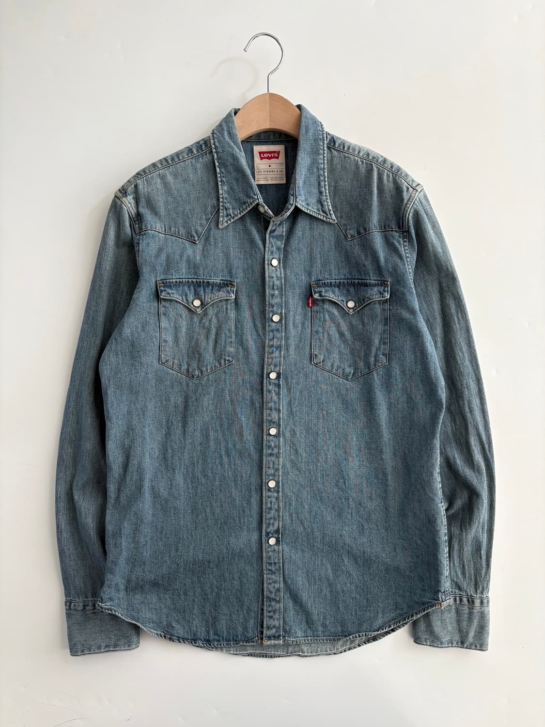 Levi‘s 리바이스 데님 웨스턴 셔츠 상품이미지4