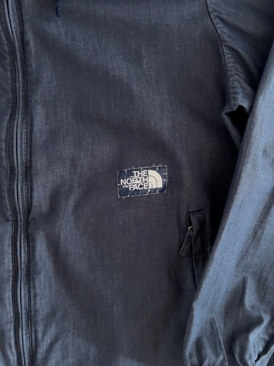 노스페이스 데님 후드자켓 100 상품이미지3