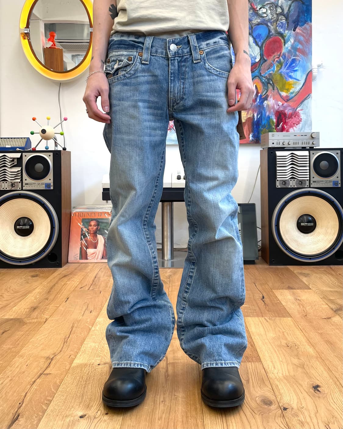 [34] 트루릴리전 부츠컷 데님 팬츠 상품이미지2