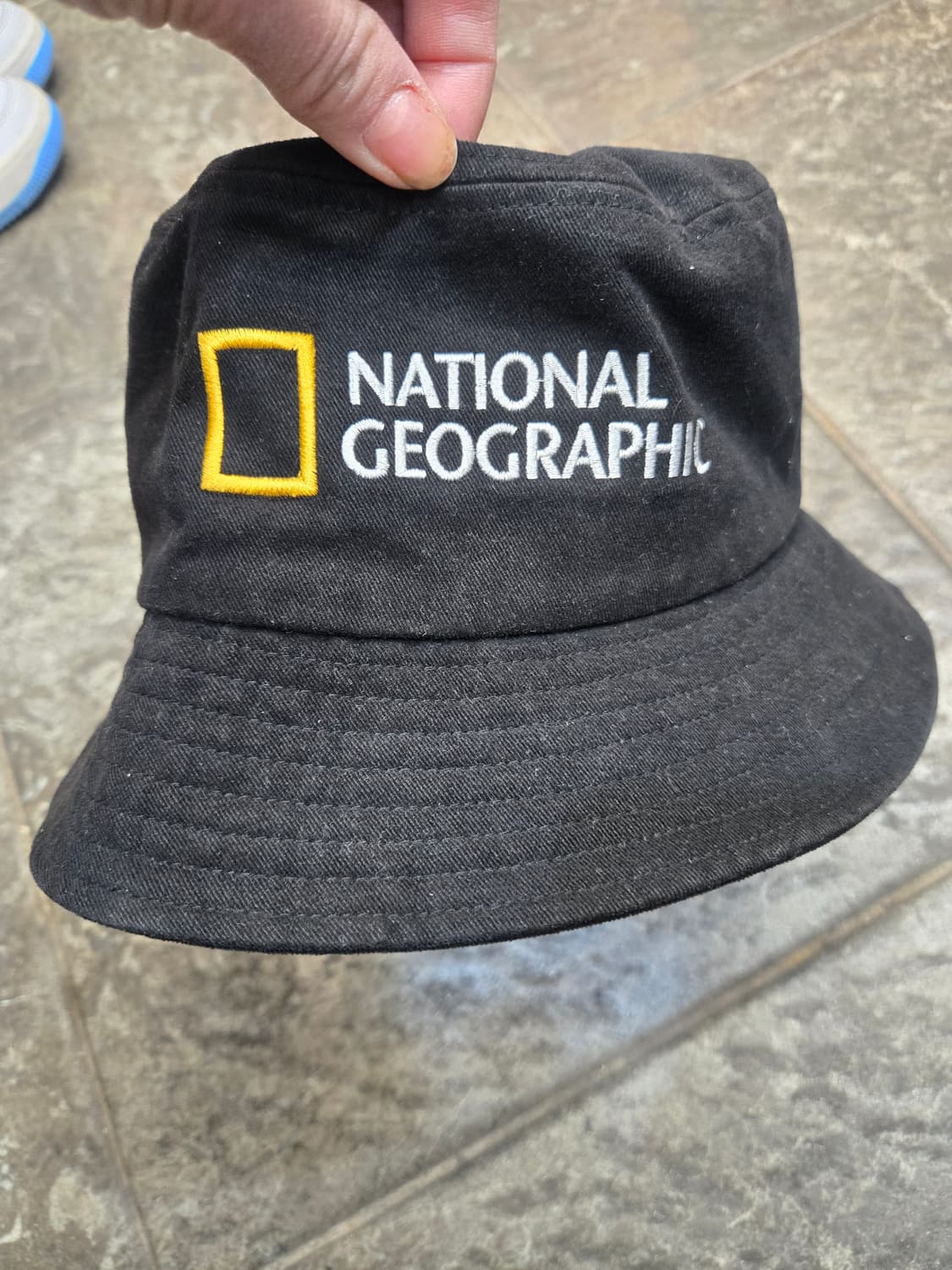 내셔널지오그래픽 블랙 버킷햇 모자 상품이미지1