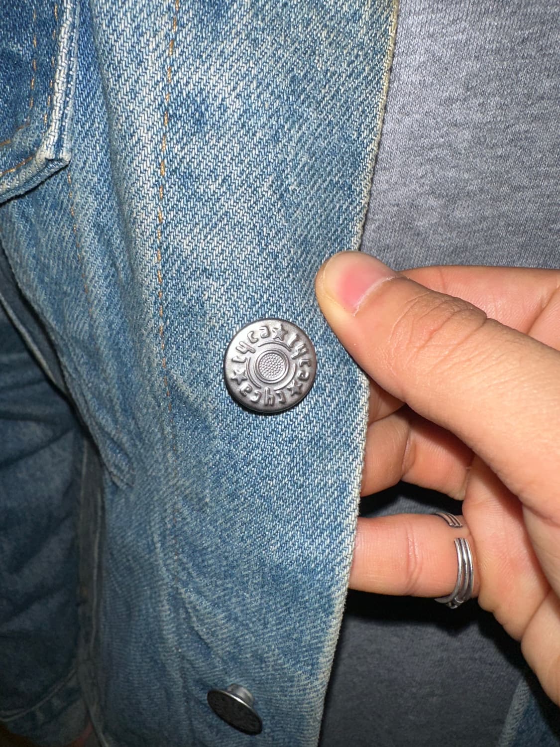 90’s Tomatoland 3-type back denim jacket 상품이미지6