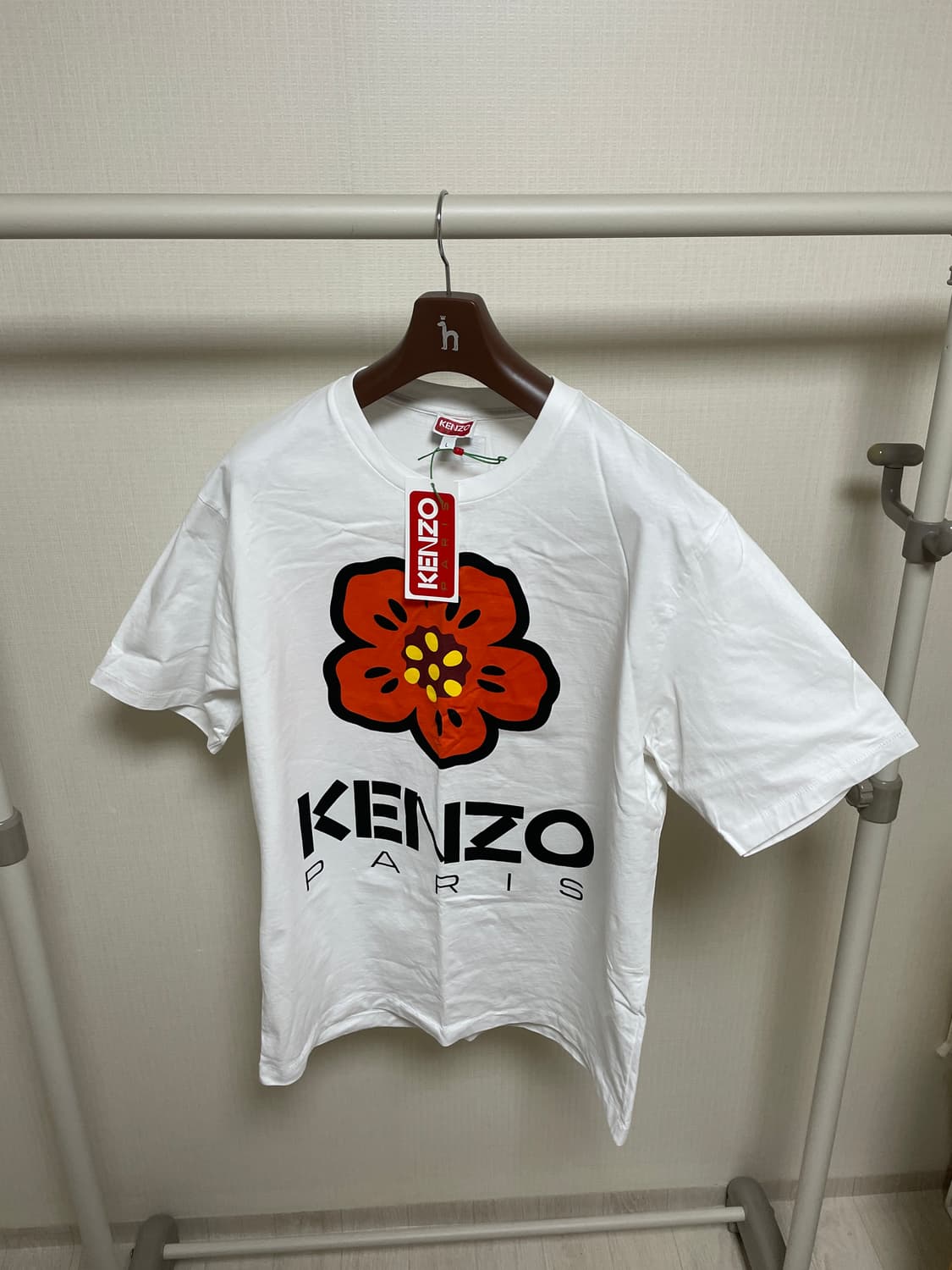 겐조 보케 플라워 티셔츠 화이트 상품이미지2