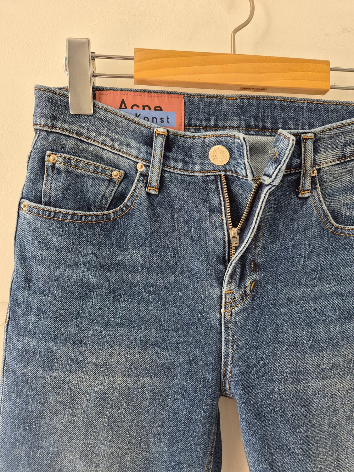 Acne Studios 일자핏 크롭 청바지 S 상품이미지2