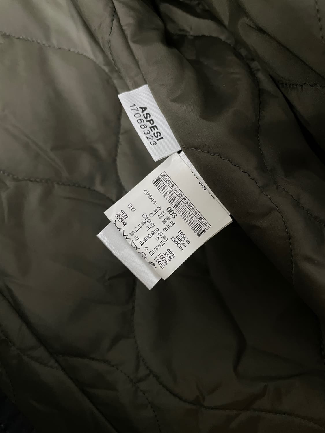 아스페시 싱글 레인 코트 상품이미지8