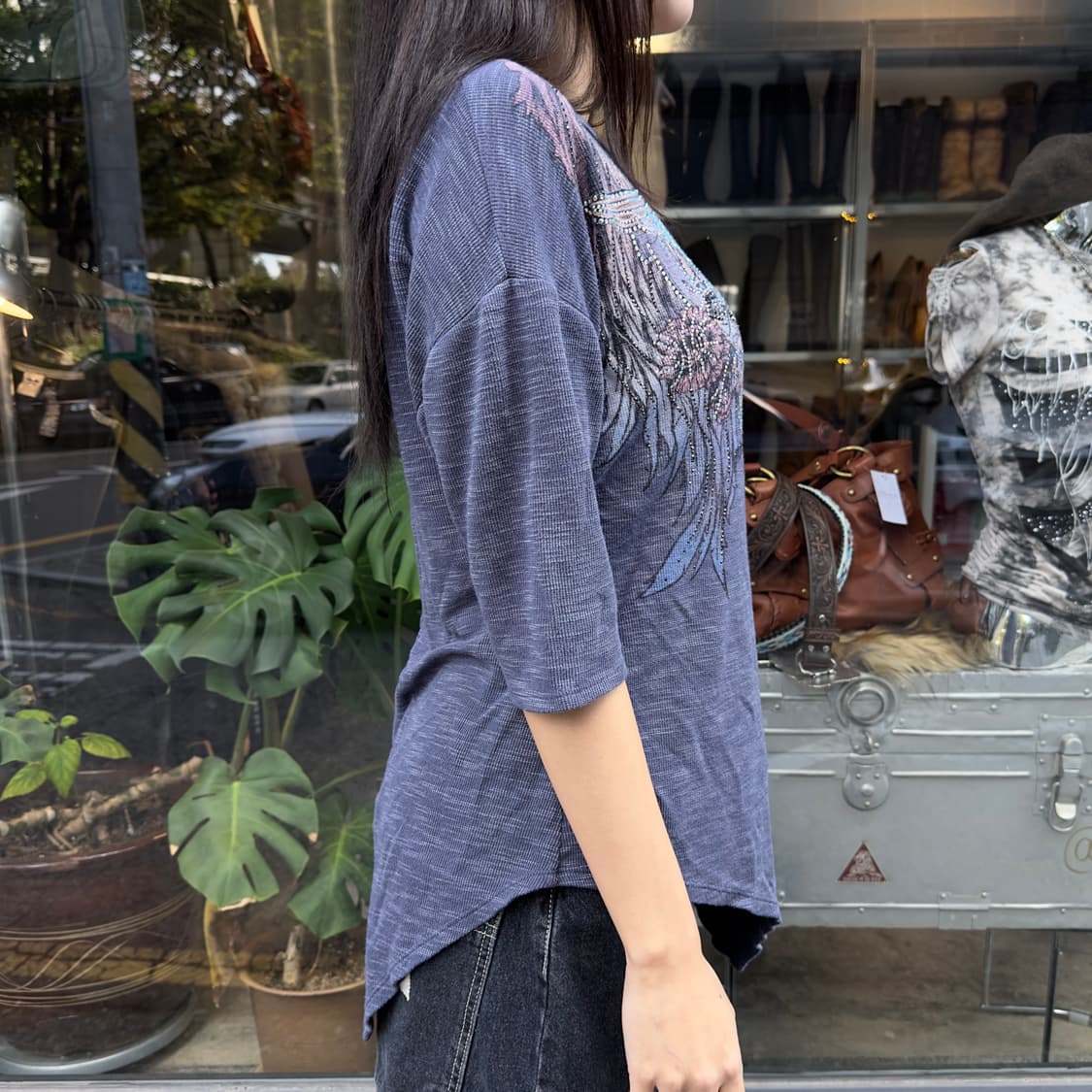 2019 할리데이비슨 블링 윙 튜닉 탑 상품이미지8