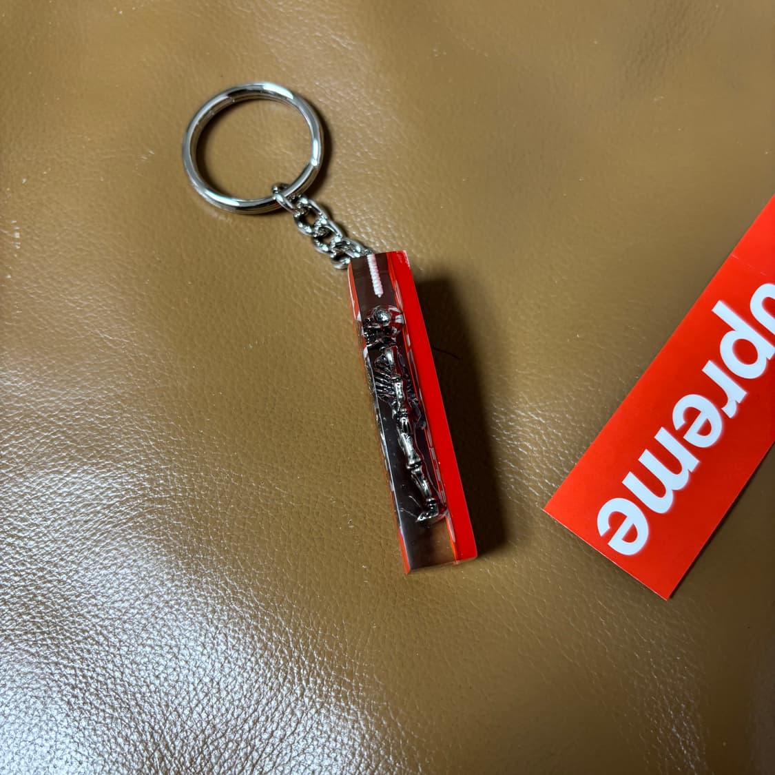 슈프림 키체인 키홀더 스켈레톤 레드 상품이미지4