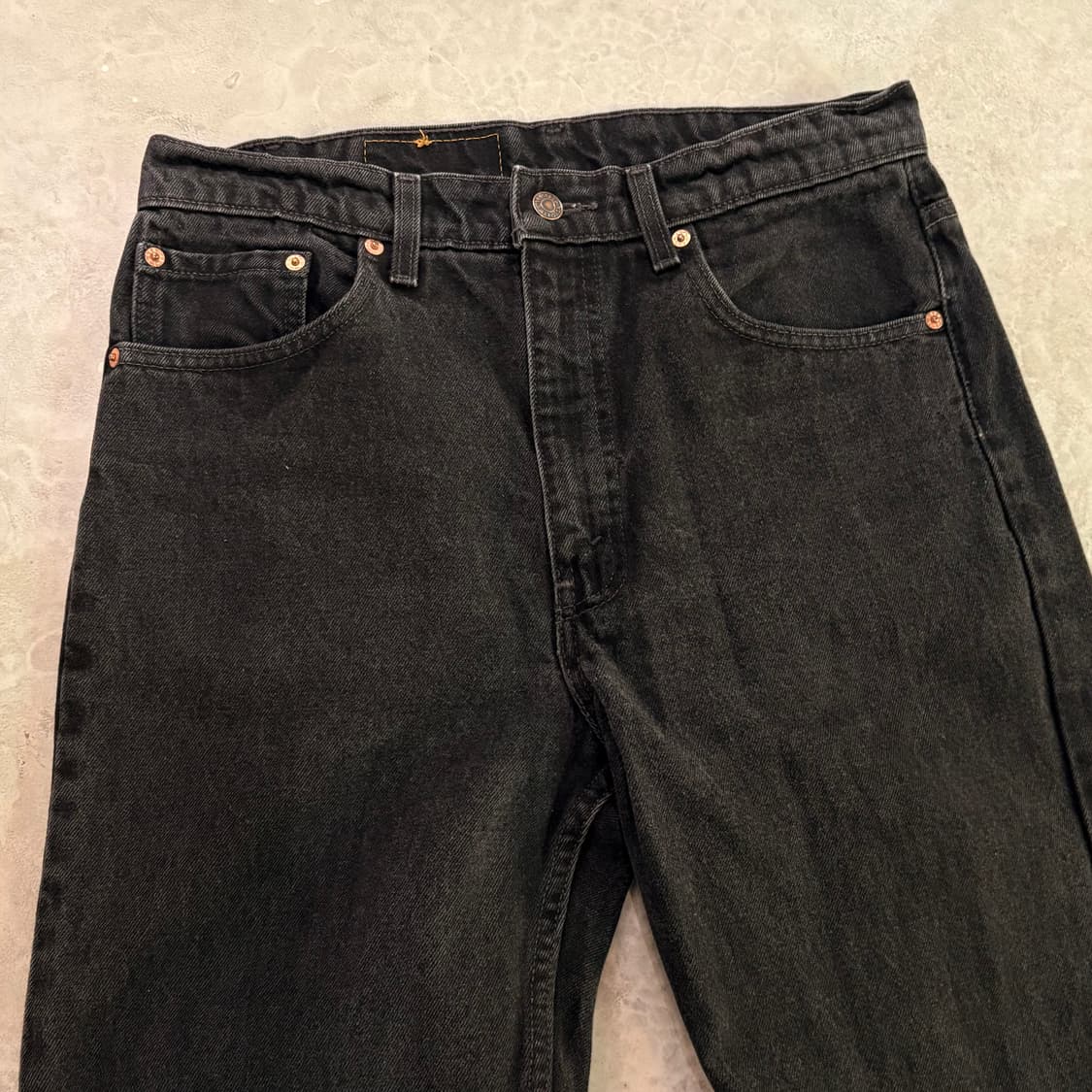 [34/36] USA🇺🇸 리바이스 505 블랙 흑청 상품이미지3