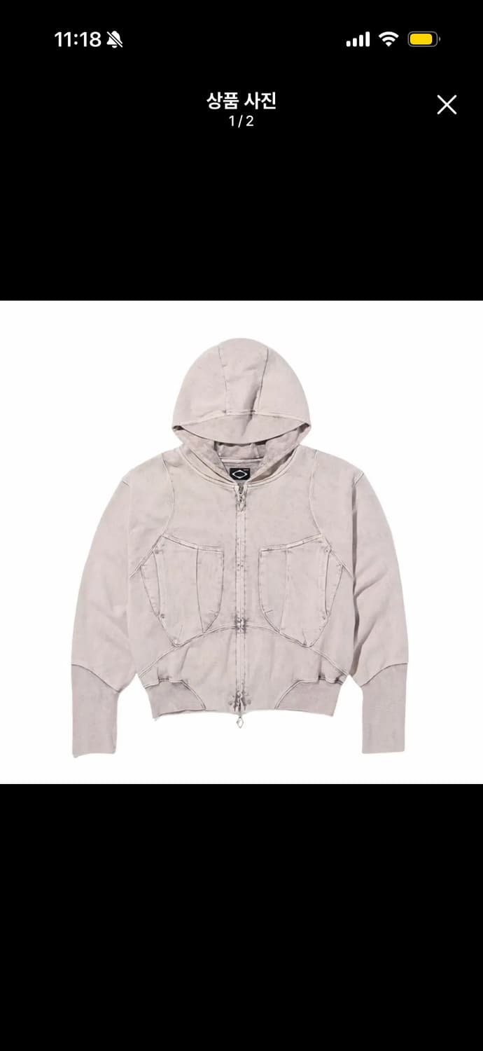 미스치프 빅 포켓 후드집업s 상품이미지1