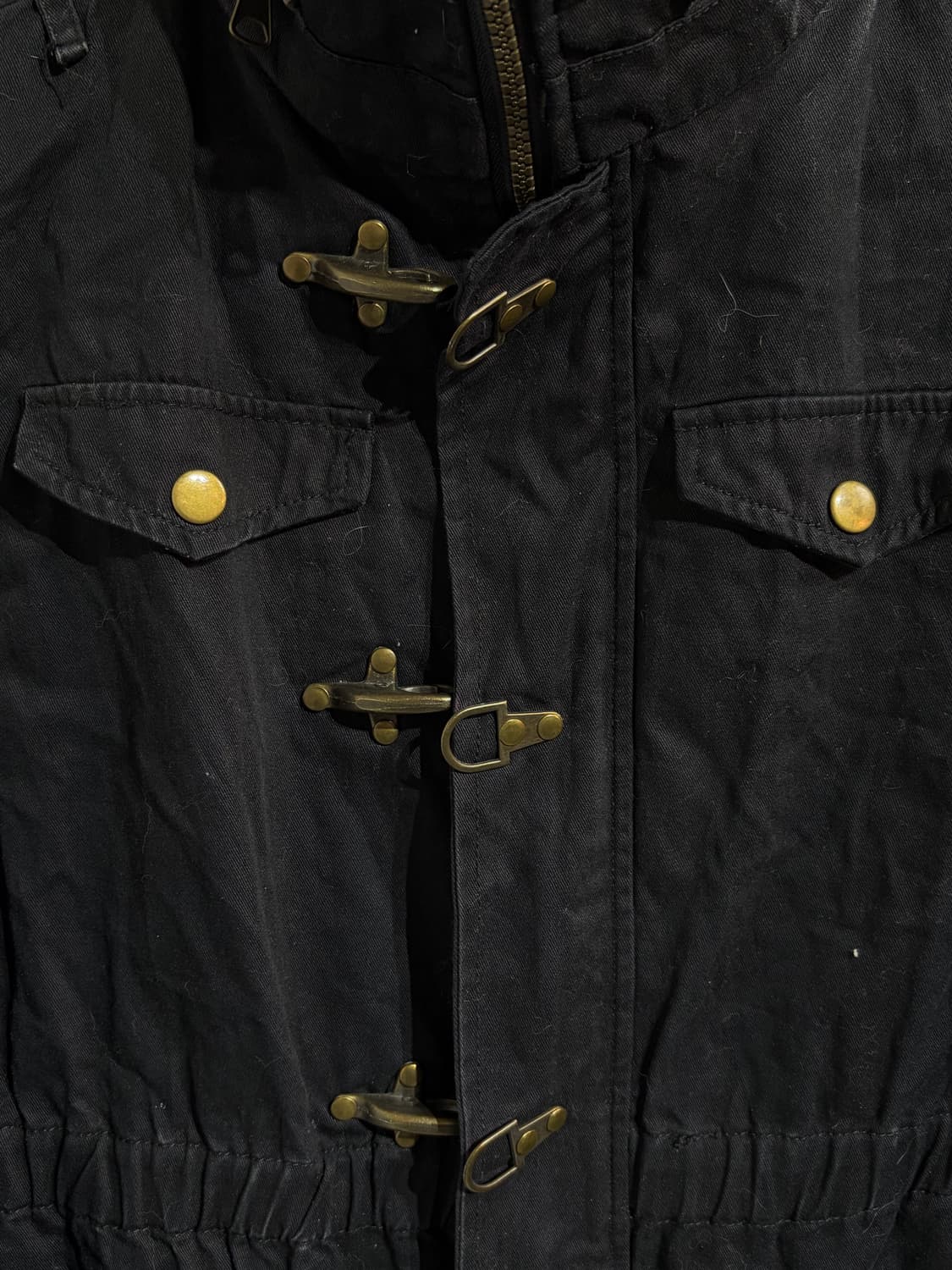 JPN 파이어맨 토클 버튼 펑크 고딕 블랙 고딕 자켓 L 상품이미지8