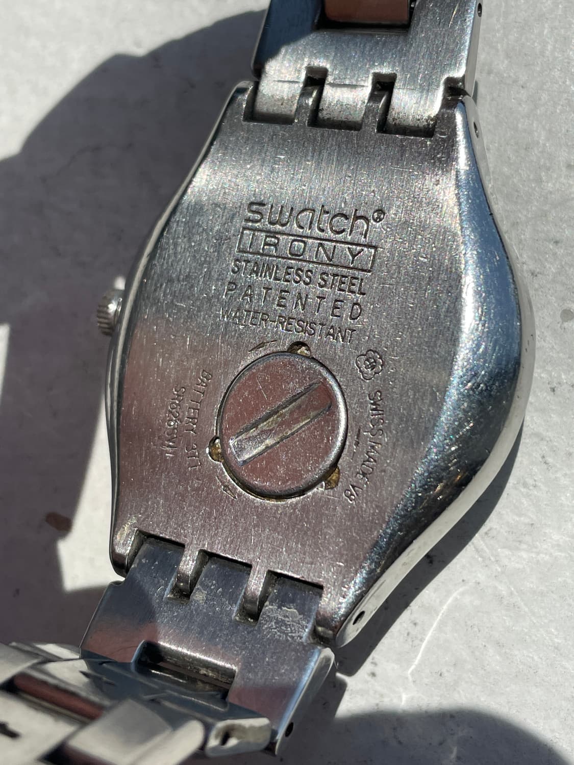 SWATCH - Swatch Irony AG 1999 SS Quartz 상품이미지4