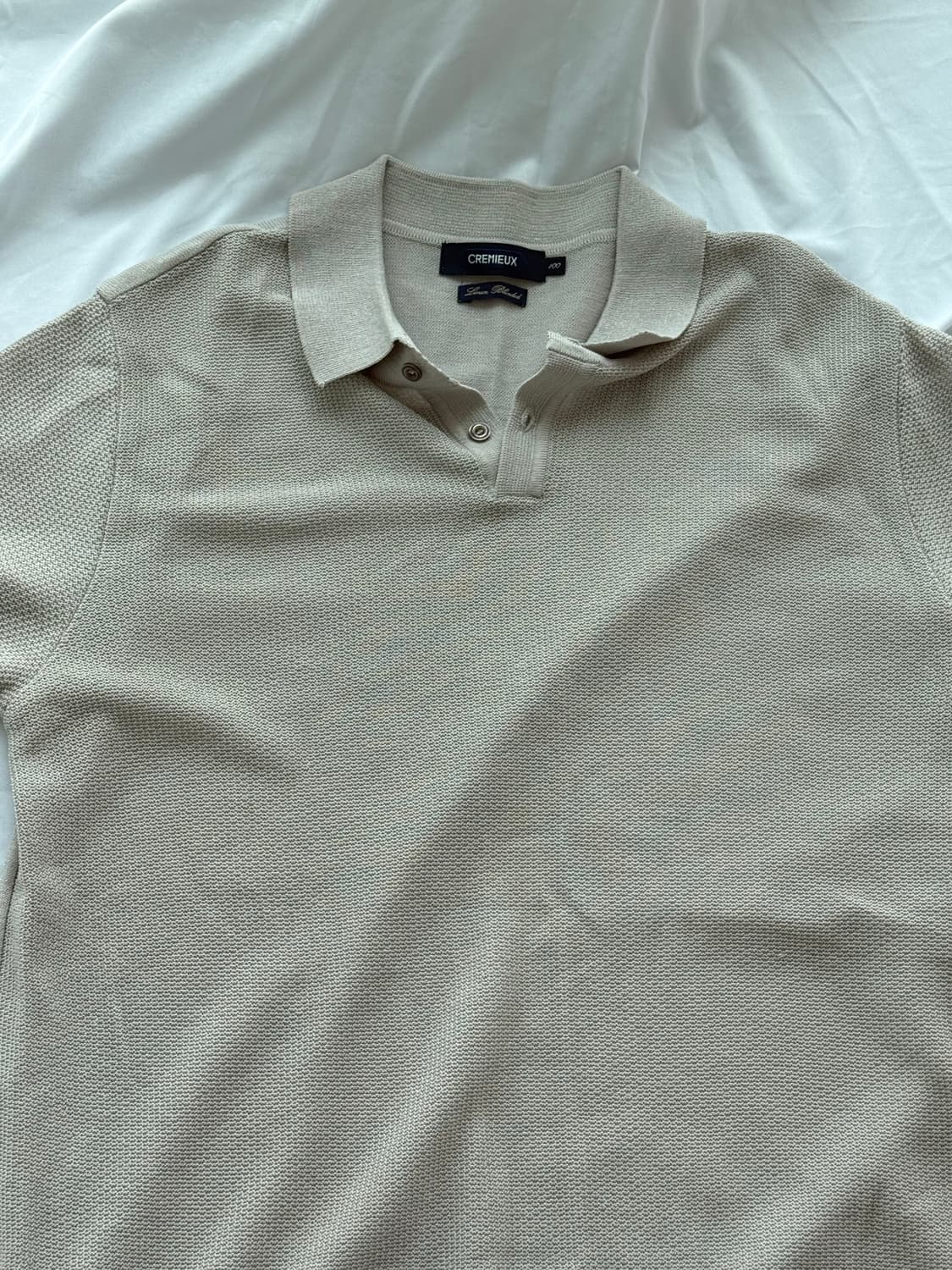 CREMIEUX 카라 니트티 100사이즈 상품이미지3