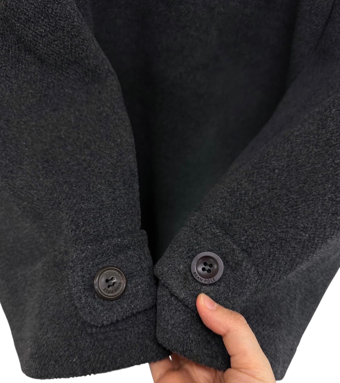 빈폴 울 떡볶이 더플코트 웜차콜 (L) 상품이미지7