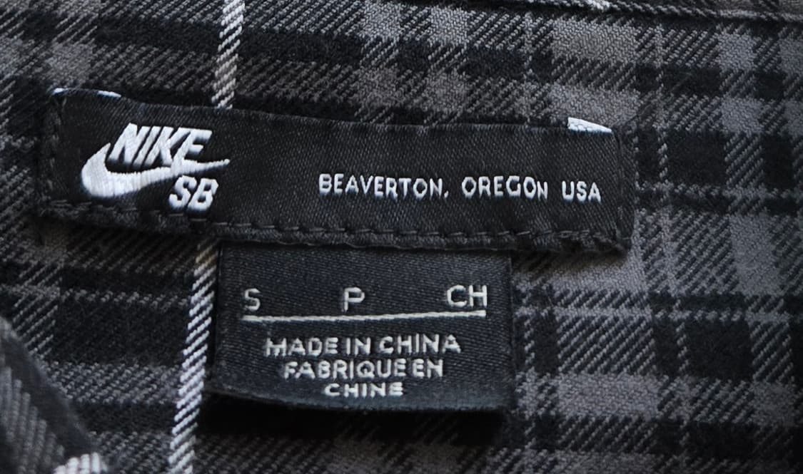 나이키 SB 체크 셔츠 상품이미지5