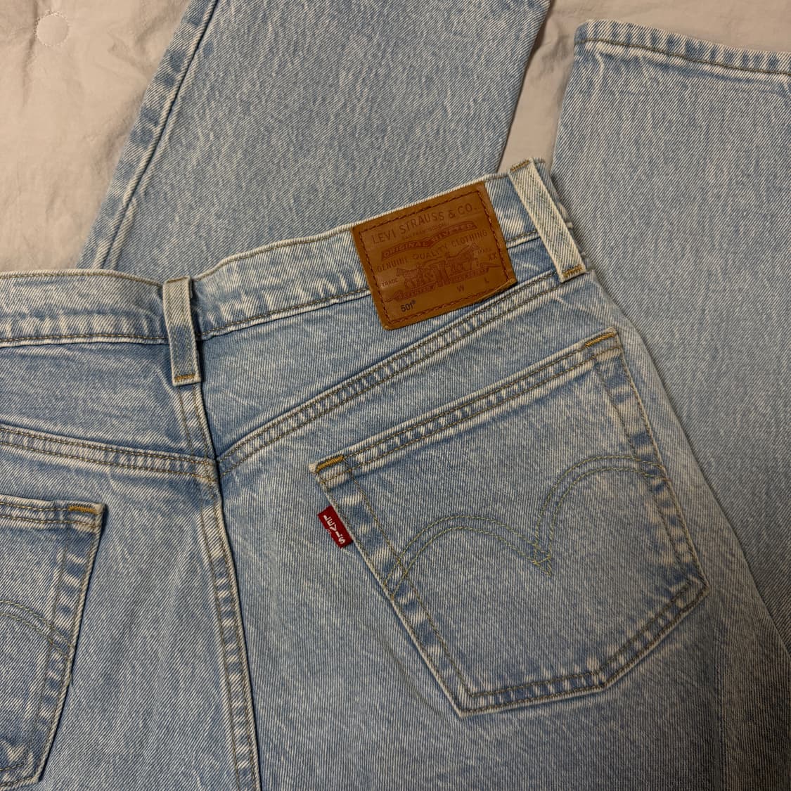 Levis 501 denim 상품이미지1