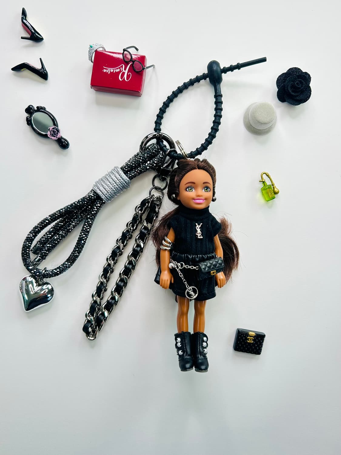 (25)바비키링 정품USA 마텔사 바비인형 커스텀키링 상품이미지1