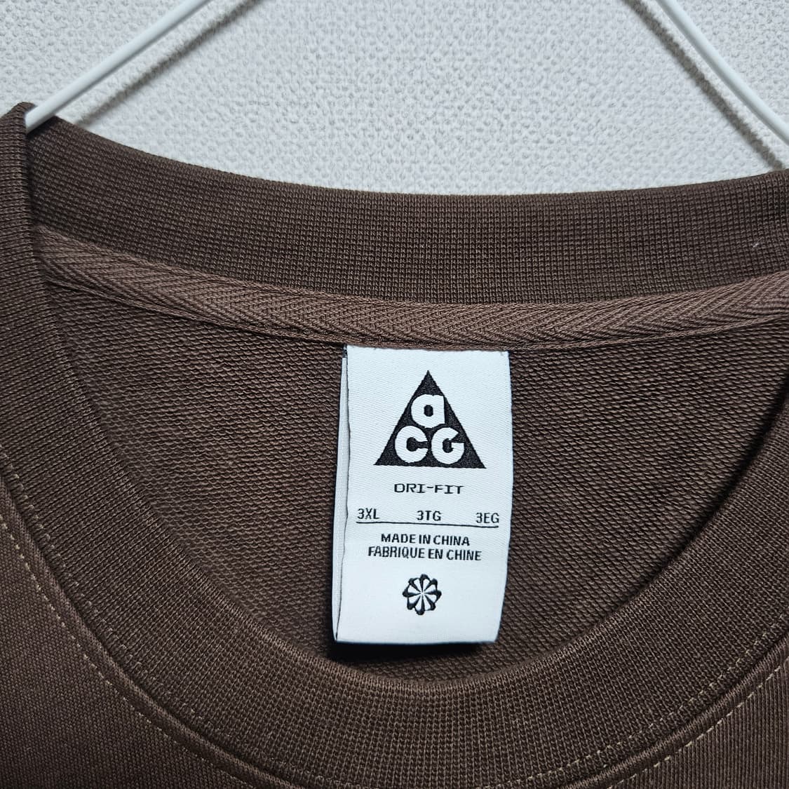 (3XL) ACG 로고 크루넥 맨투맨 상품이미지3