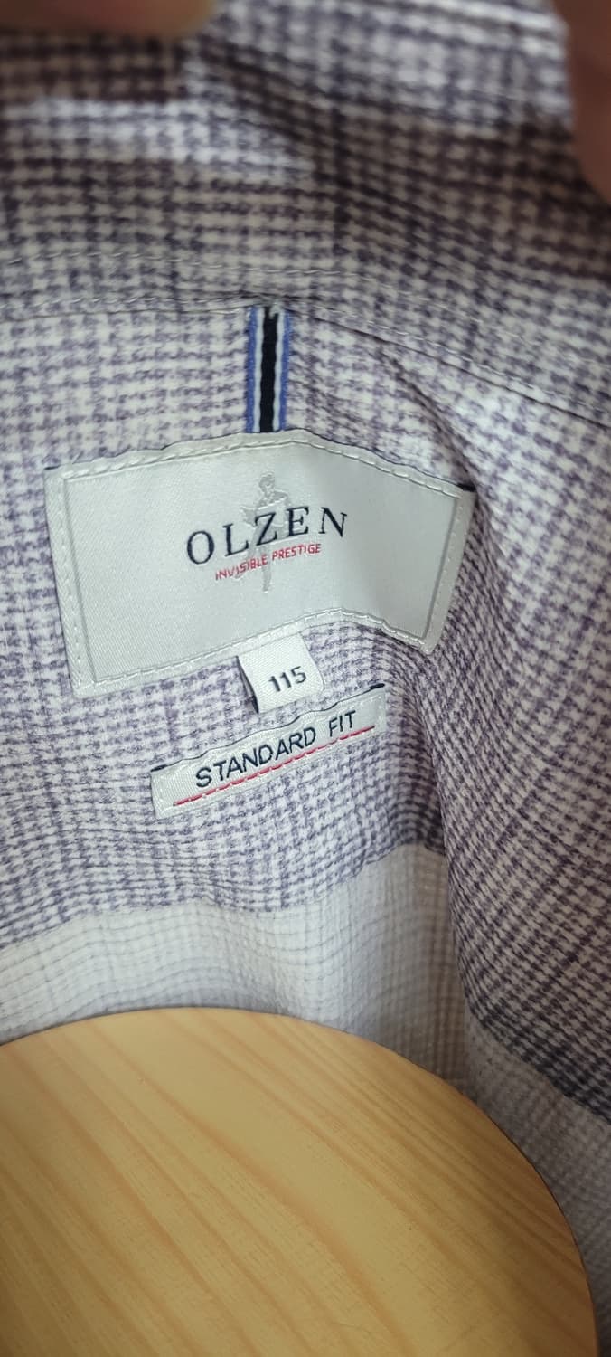 (남성115사이즈) 올젠 꾸김 복원되는 긴팔 셔츠 상품이미지6