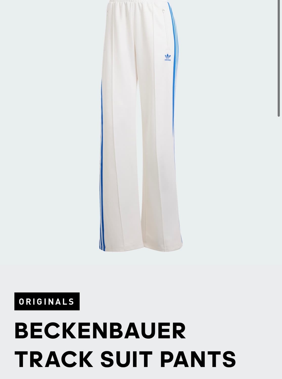 아디다스 베켄바우어 트랙 팬츠 클라우드 화이트 Adidas 상품이미지5