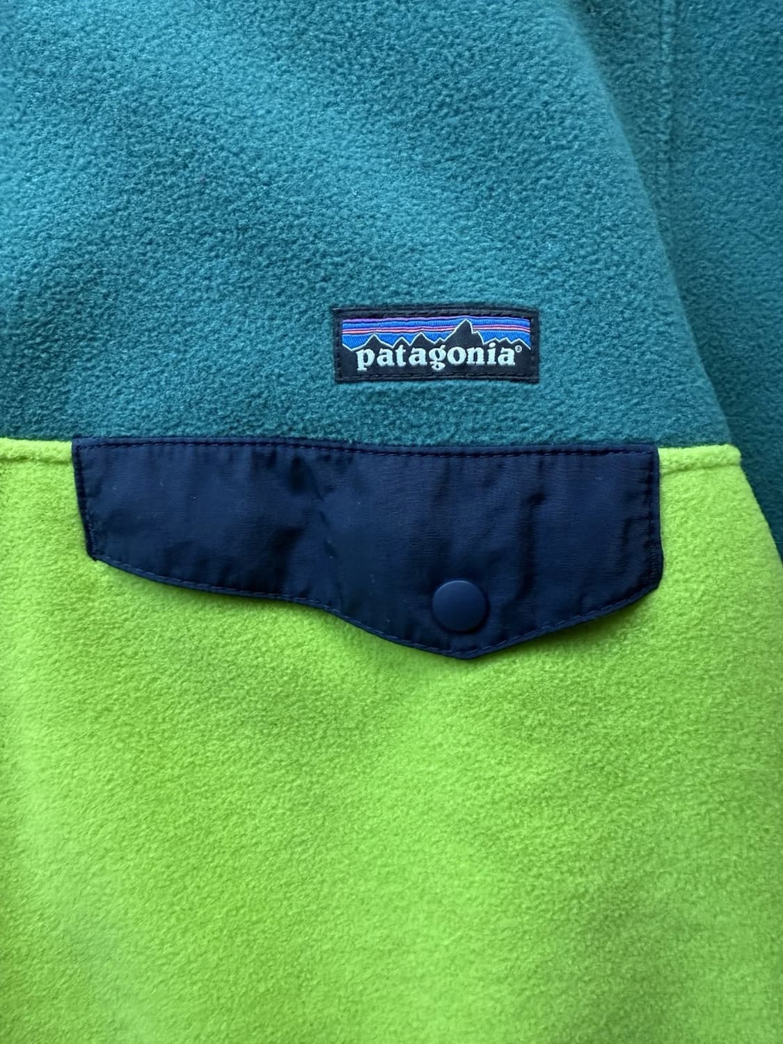 10s 파타고니아 신칠라 스냅T 민트 상품이미지3