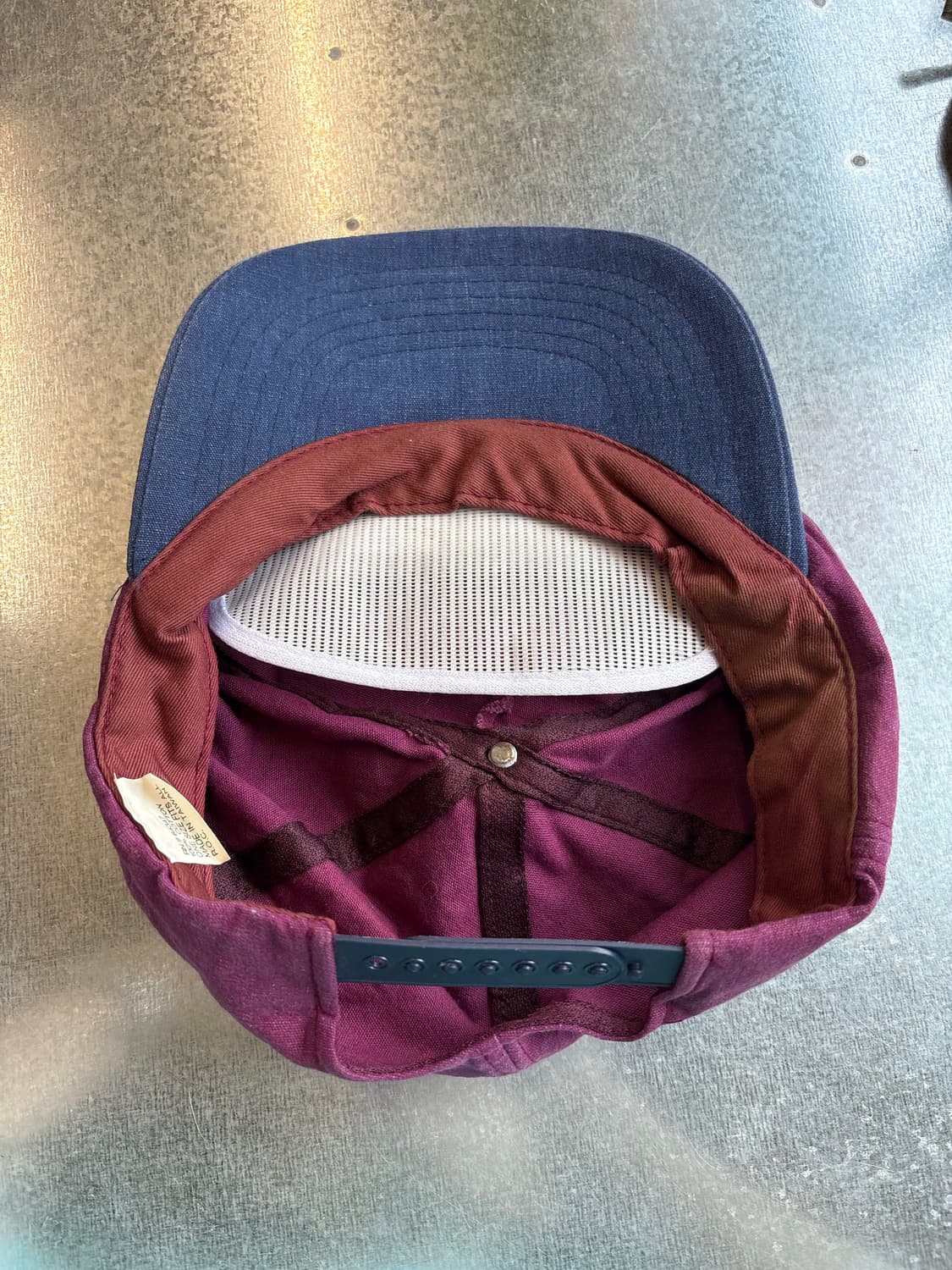 80s 미국 배관 유통 회사 로고 빈티지 캡 상품이미지6