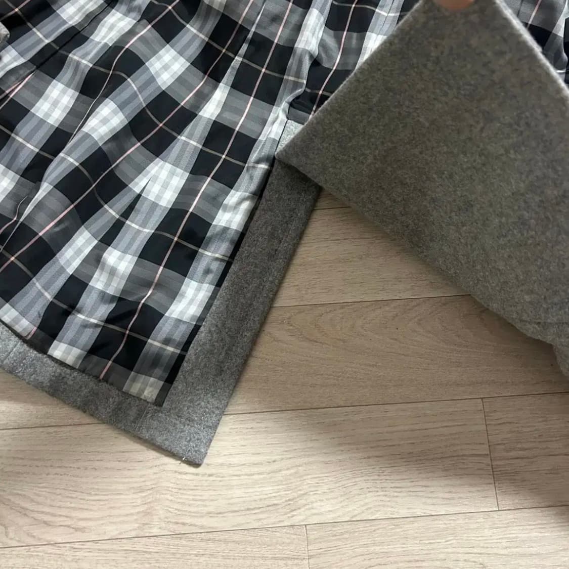 버버리 우먼스 울 더블코트(38) 상품이미지7