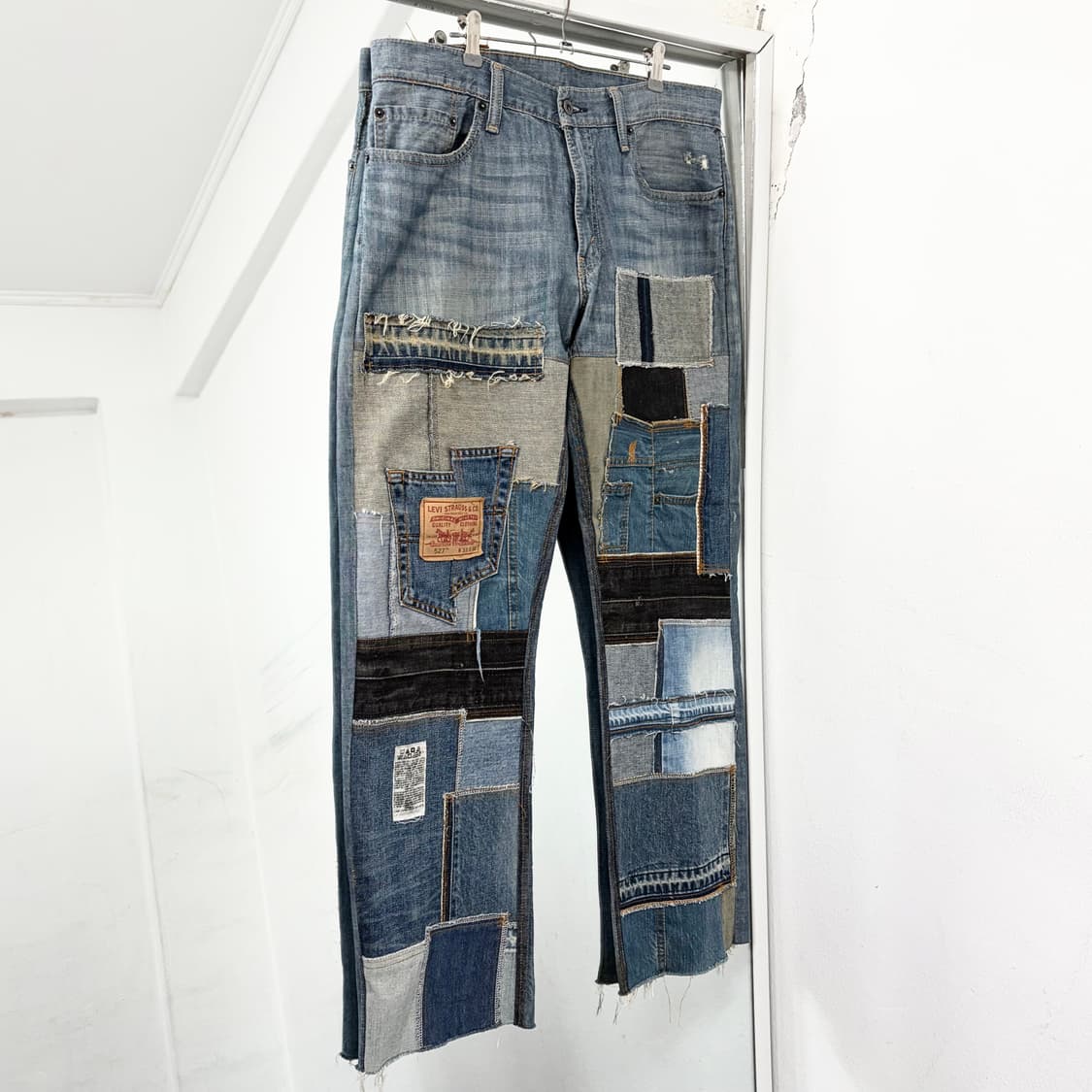 리바이스 리메이크 패치워크 데님 팬츠 상품이미지4