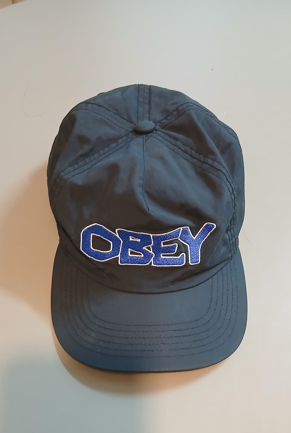 오베이 블랙 볼캡 상품이미지1