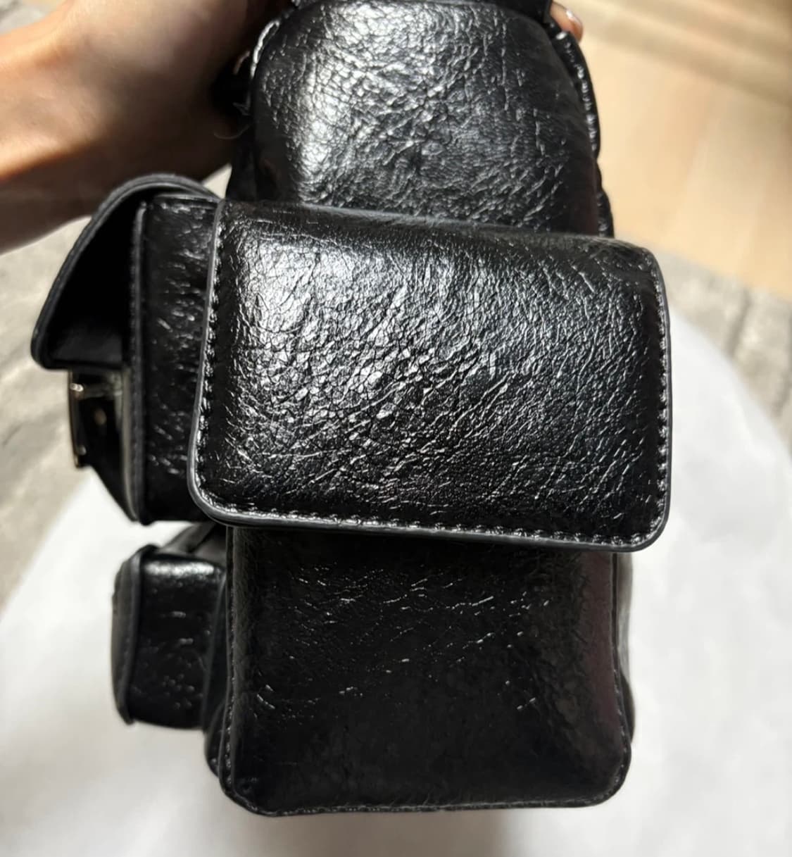 [BLACKPURPLE] Fortress Bag_Black 블랙퍼플 가방 상품이미지7