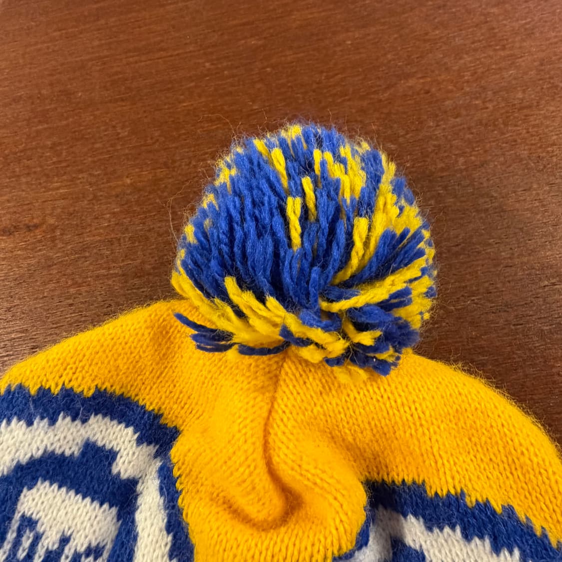 90s USA 빈티지 DS 비니 털방울 모자 상품이미지4