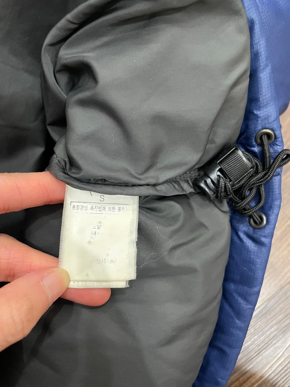 노스페이스 700 눕시 구스다운 푸퍼 패딩 네이비 상품이미지8