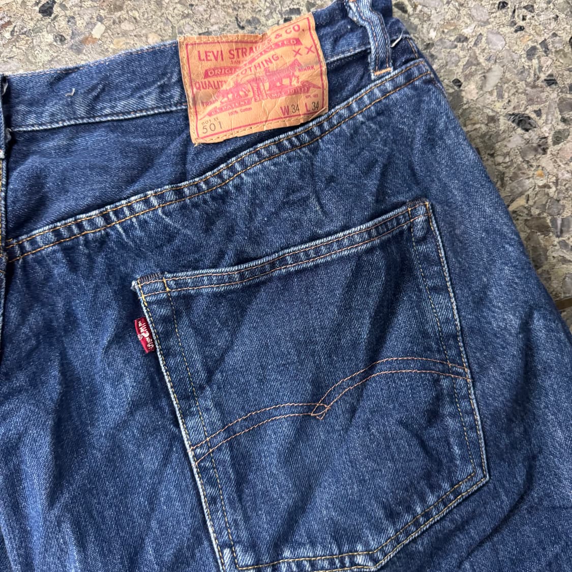 [34] 리바이스 66501 셀비지 데님 팬츠 상품이미지8