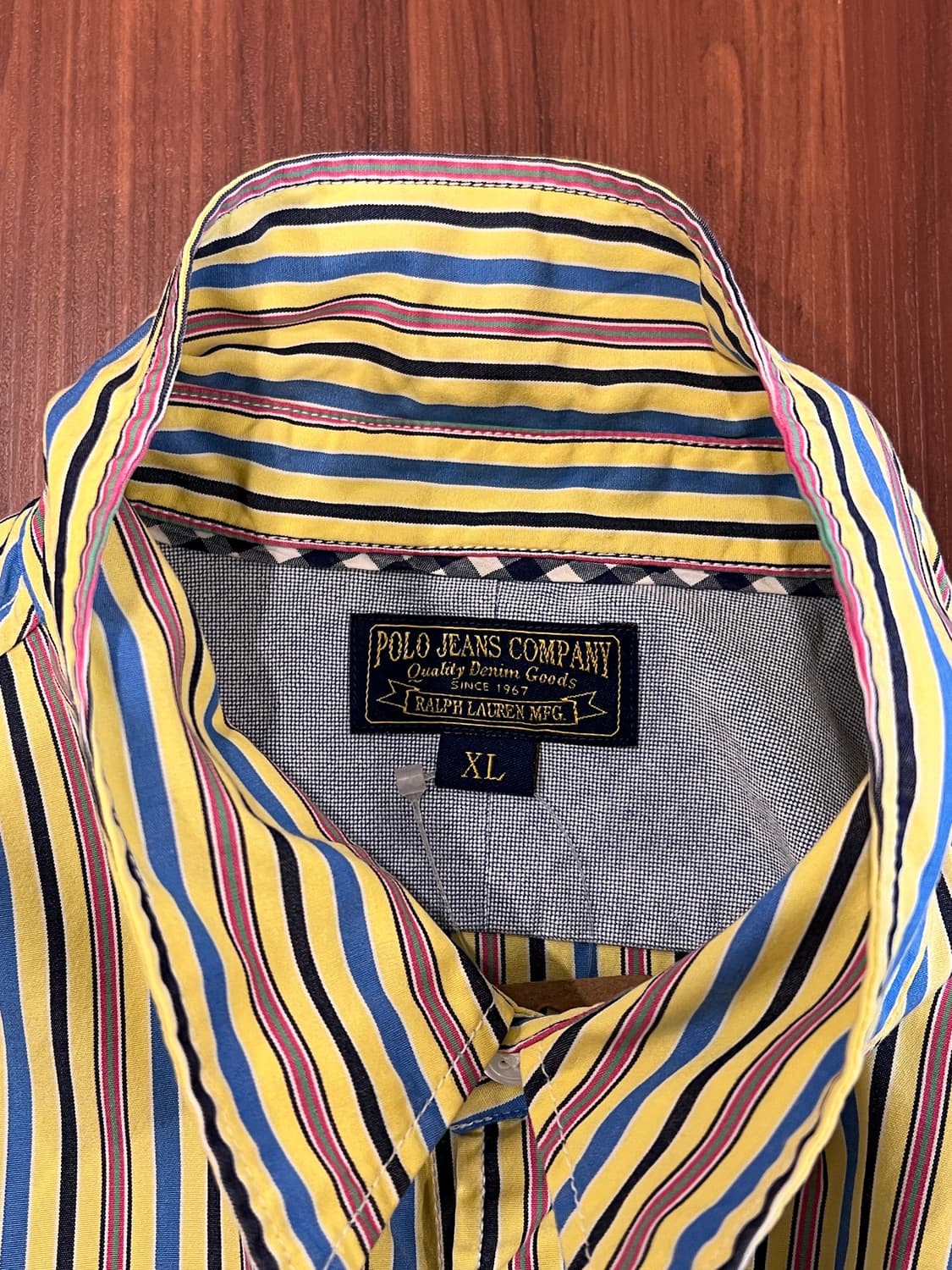 00s Polo Jeans 폴로 진스 스트라이프 셔츠 상품이미지8