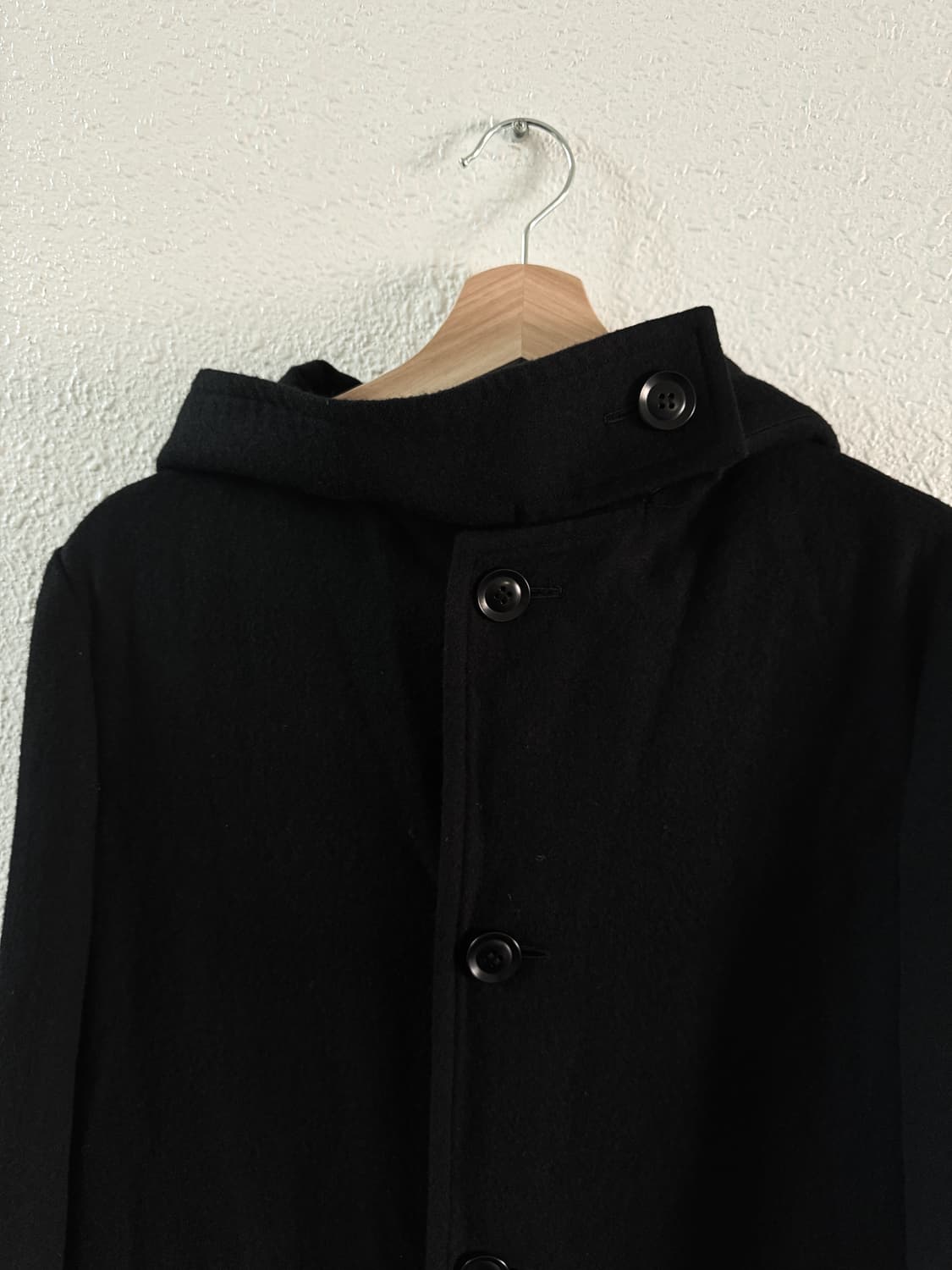 24aw 울 후드 코트 상품이미지3