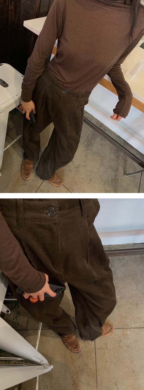 메이비베이비 코듀로이 팬츠(브라운, M) 상품이미지6