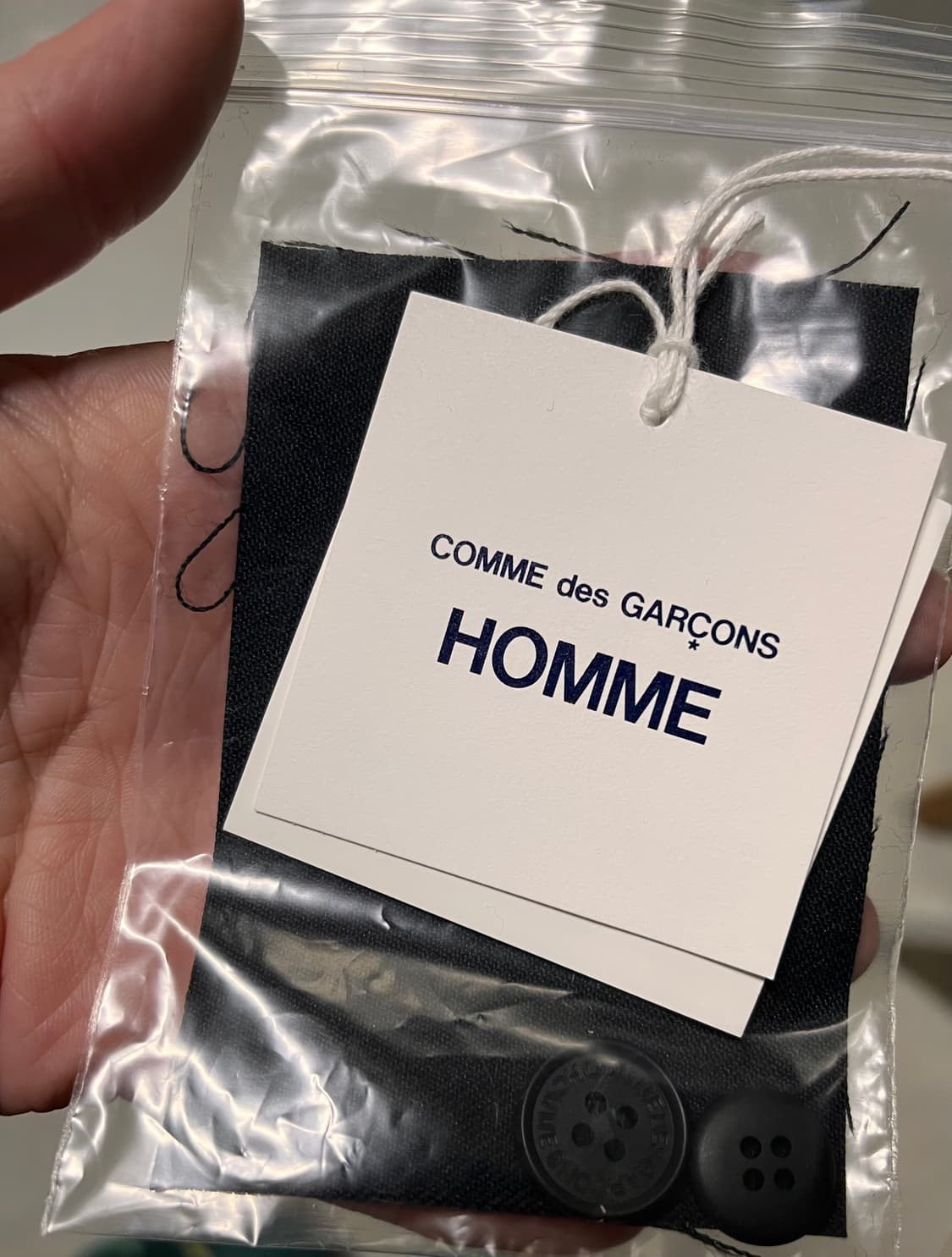 S)25aw 꼼데가르송 옴므 울 에스테르 트윌팬츠 HP-P002-051 상품이미지7