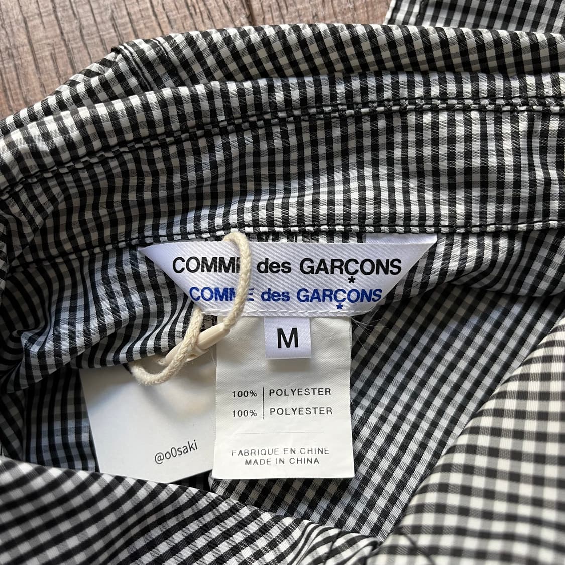 Gingham Check Shirring Coat 상품이미지8