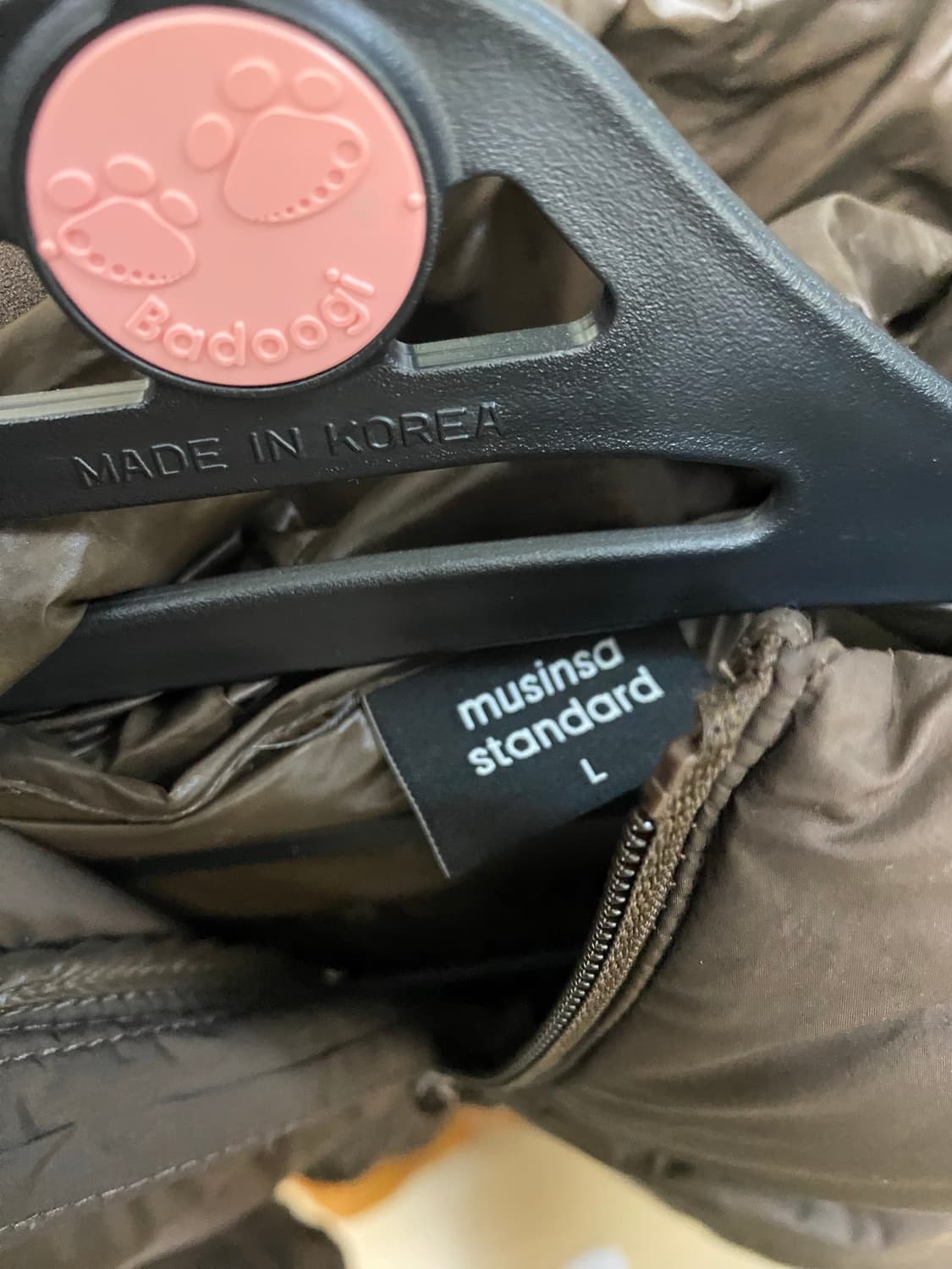 L) 무신사 스탠다드 시티레저 패딩 상품이미지3