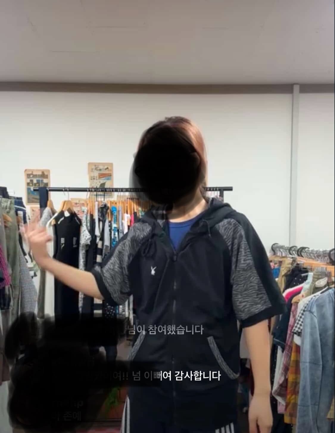 플레이보이 버니 반팔 후드집업 빈티지 상품이미지4