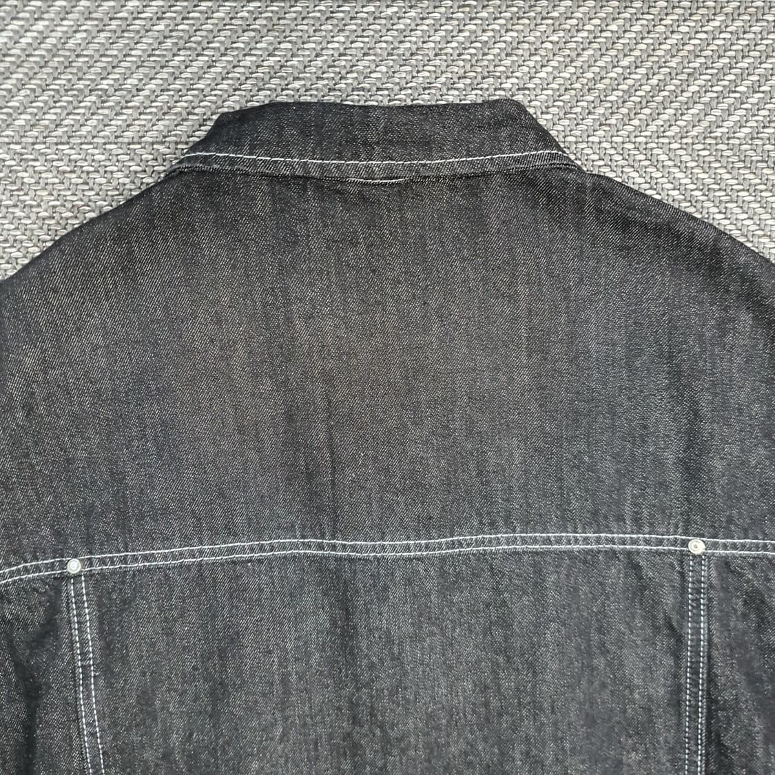 트릴리온 흑청 데님 청자켓 남자105 상품이미지5