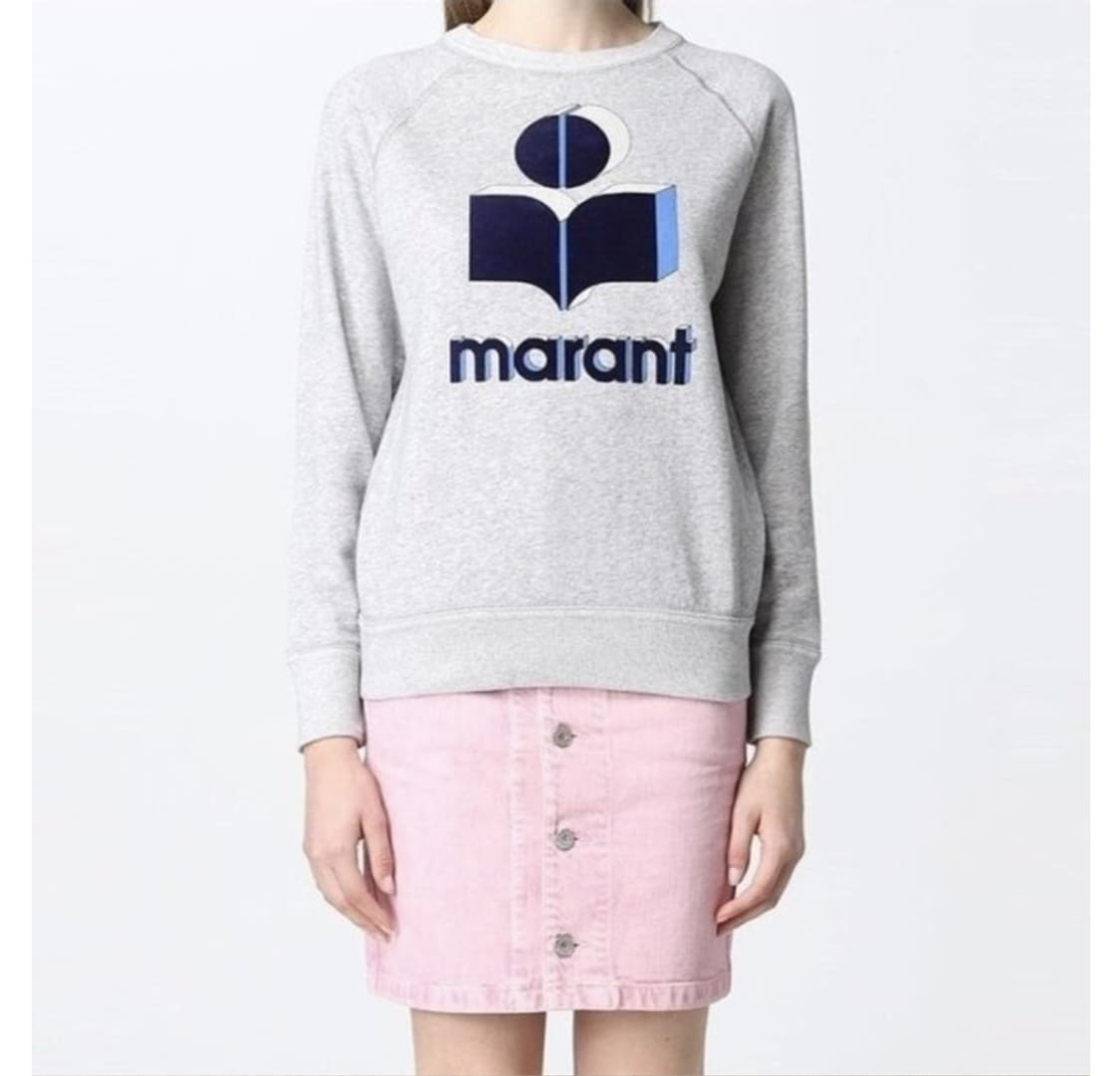 이자벨마랑 밀리 스웻셔츠 맨투맨 그레이 사이즈 38 상품이미지2