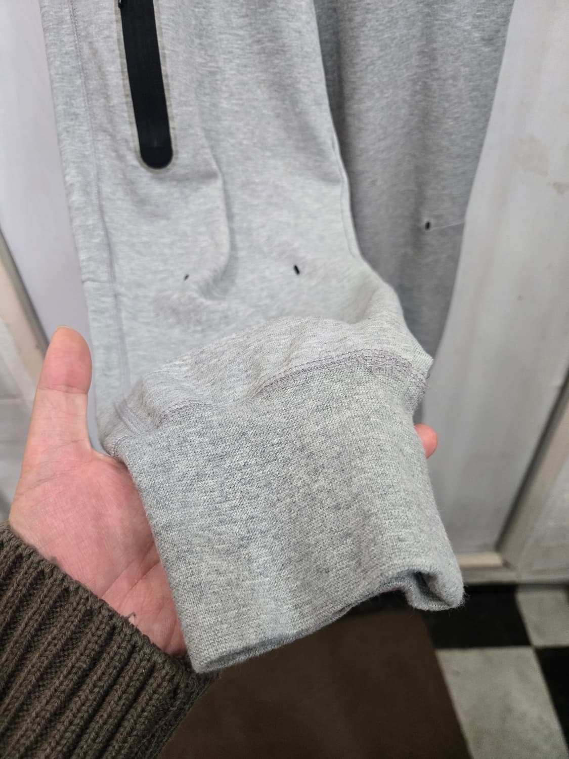 L,100 )) NIKE 나이키 회색 조거팬츠! 허리 고무줄! 상태 굿! 상품이미지4