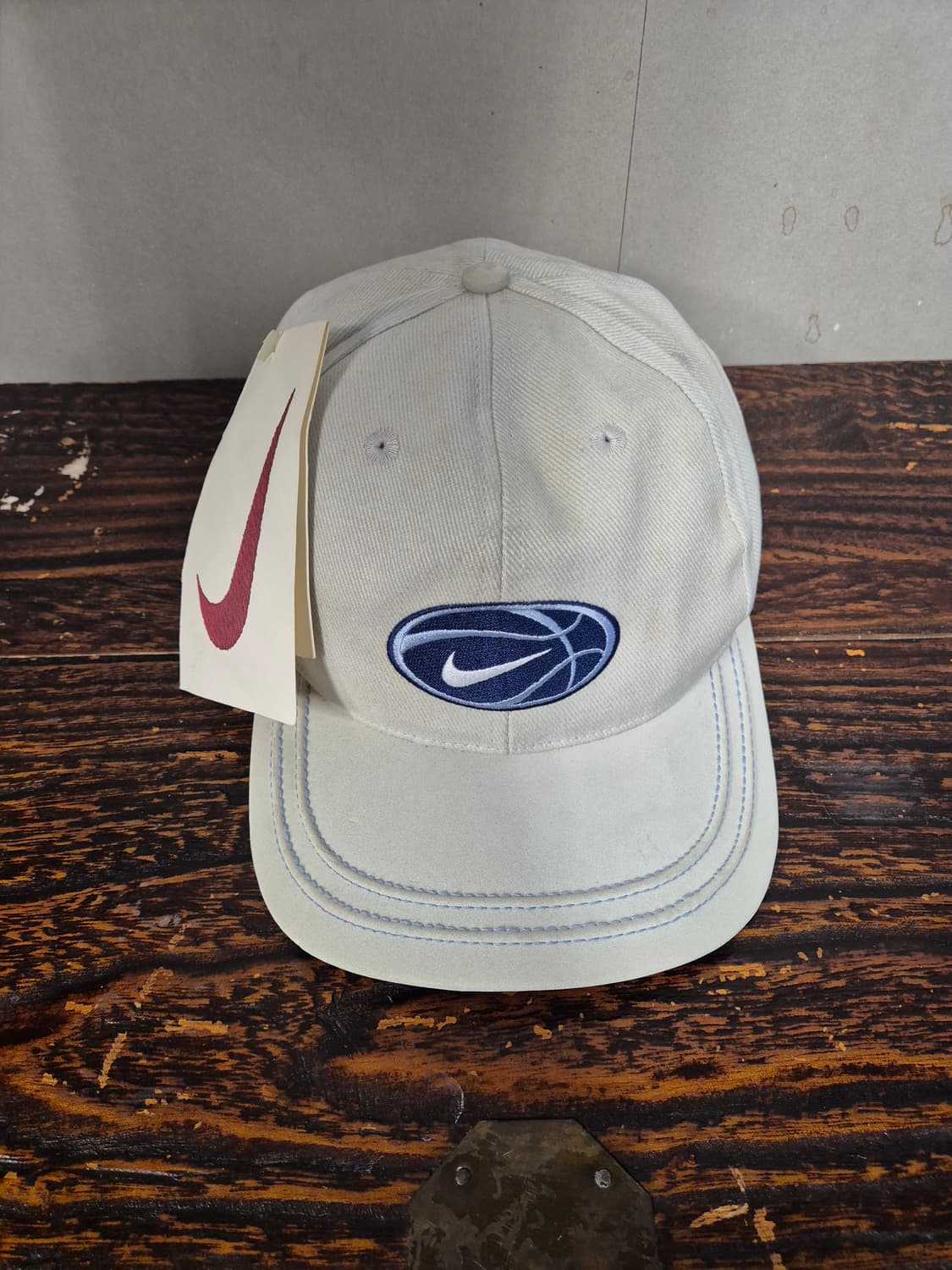 90s nike 나이키 테니스 로고 빈티지 볼캡(데드스탁) 상품이미지1