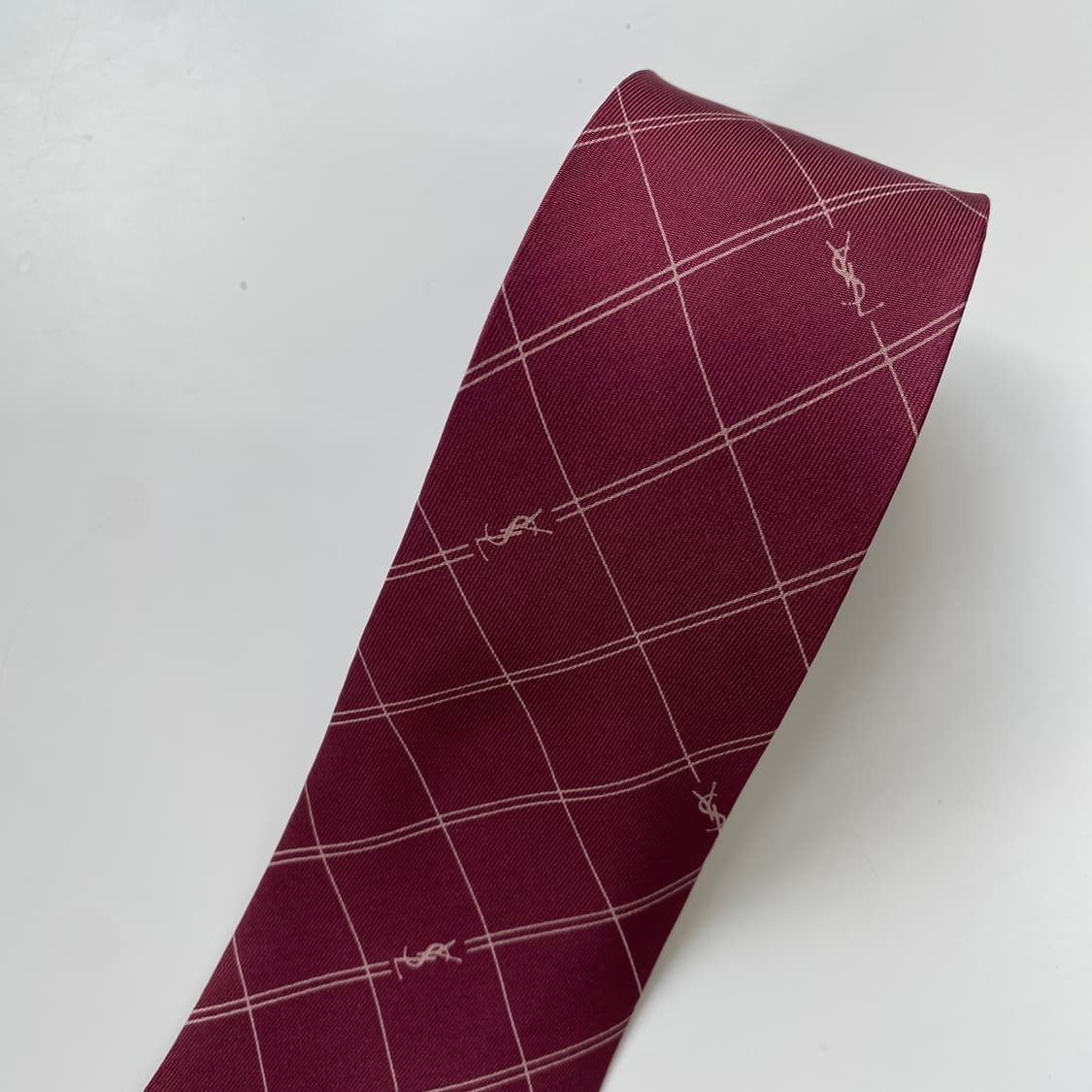 YSL 입생로랑 모노그램 명품 정품 넥타이 상품이미지5